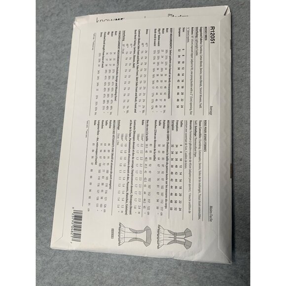 Uncut 2024 Know Me By Mimi G Sewing Pattern R12051 Dress Size 6-8-10-12-14 uncut - Picture 3 of 4